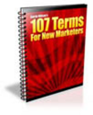 Product picture 107 Terms For New Marketers